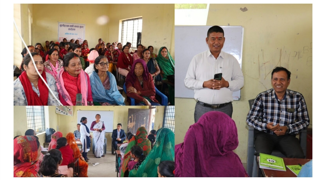 विजयनगरमा भान्सा सुधार कार्यक्रम, स्वस्थ जीवनशैली अपनाउनुपर्नेमा जोड