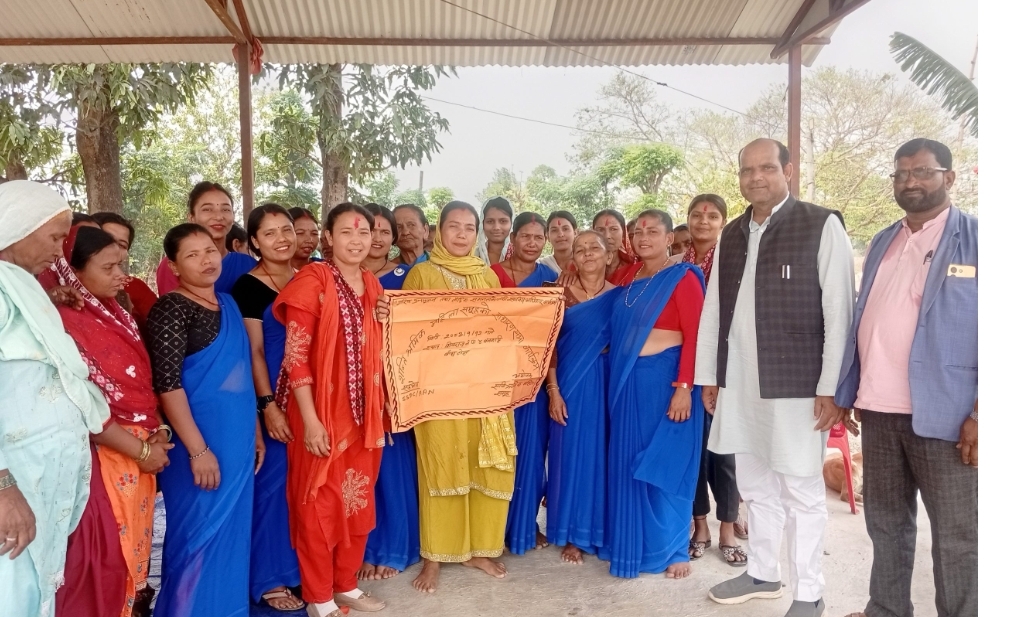 शिवराज ४ मा शान्ति श्रमिक महिला समूहको साधारण सभा तथा अधिवेशन सम्पन्न