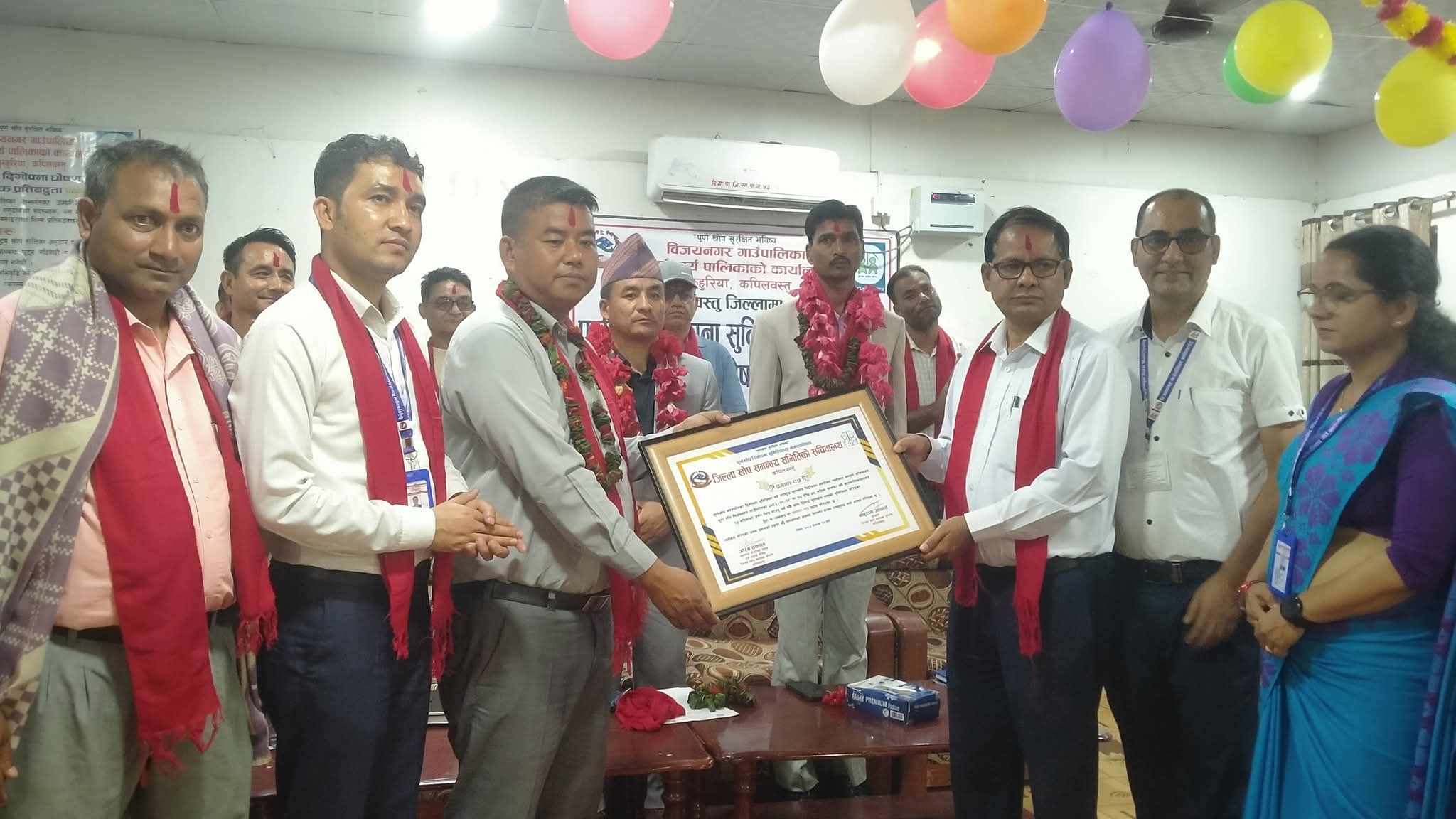 विजयनगर गाउँपालिका पूर्ण खोप सुनिश्चित घोषणा, कपिलवस्तुमा संख्या पाँच पुग्यो