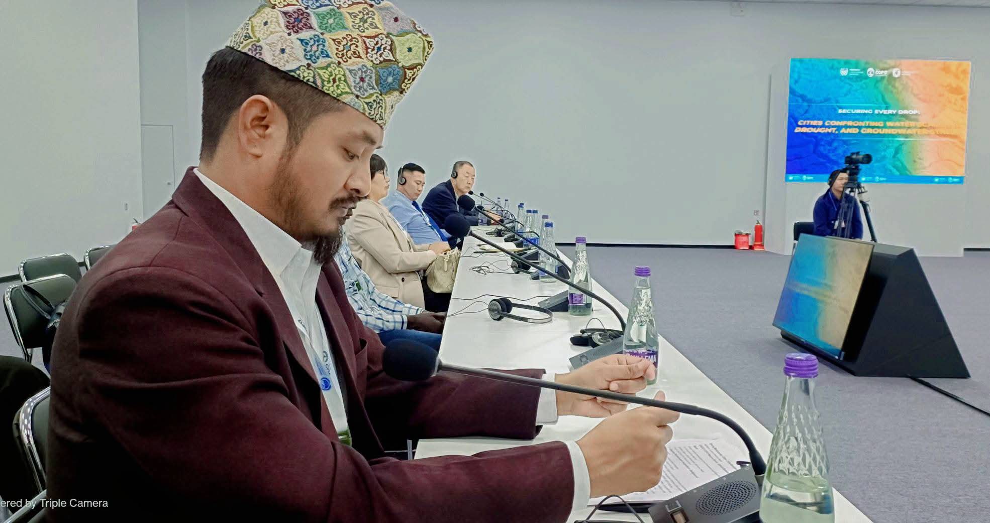 जलवायु परिवर्तनसम्बन्धी अन्तर्राष्ट्रिय कार्यक्रममा  शिवराजका मेयर