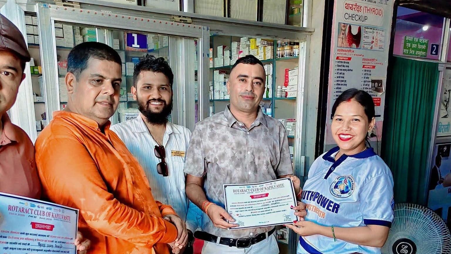 खरेन्द्रपुरमा रक्तदान, १४५ पिन्ट रगत संकलन